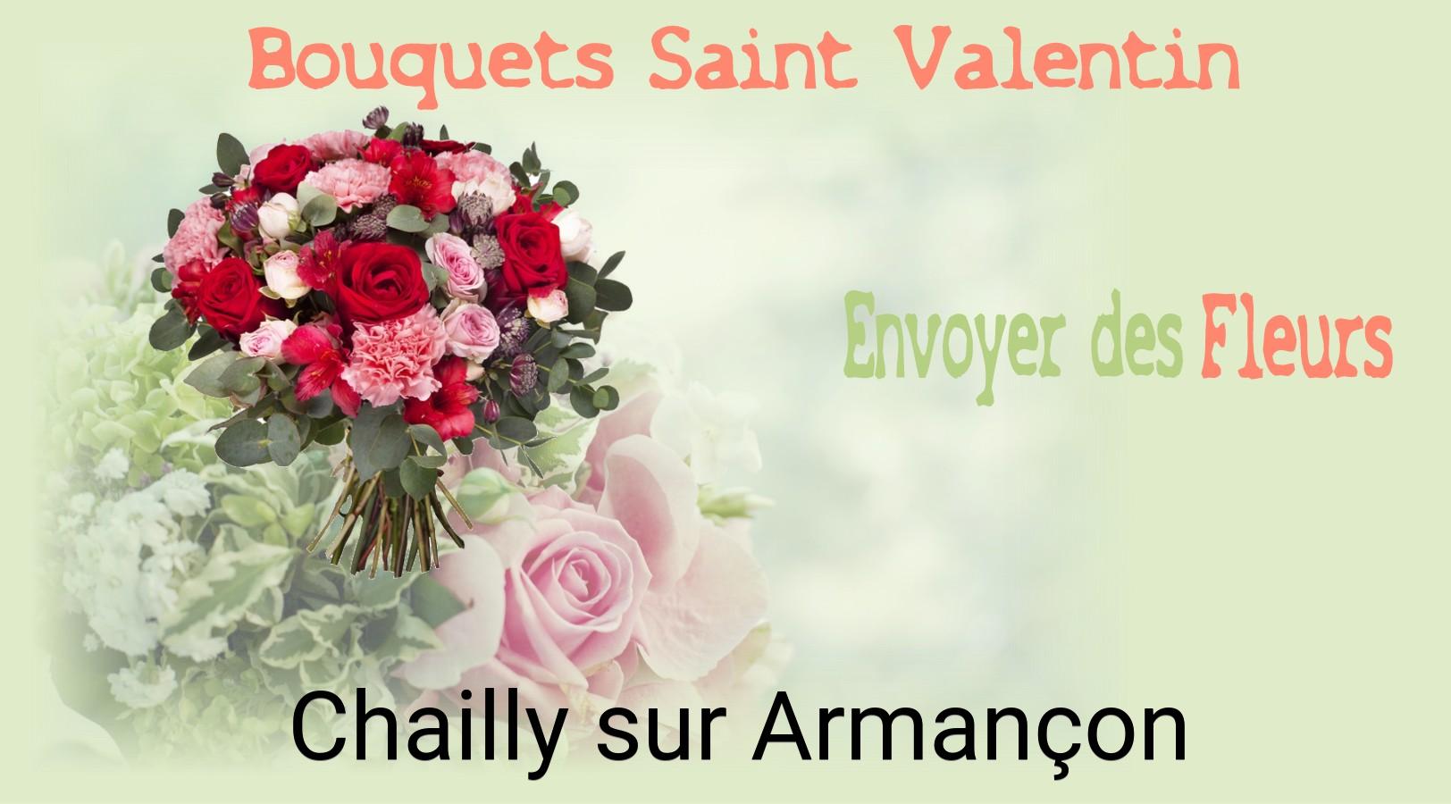 Roses de Saint-Valentin livrées à Chailly-sur-Armançon